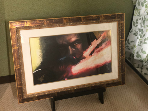 美品　スターウォーズ  カイロレン　絵画
