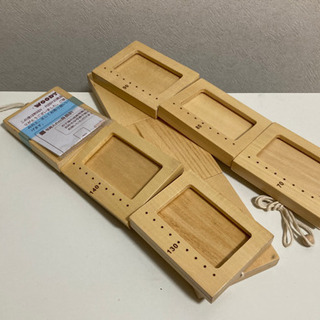 ●お取引完了●新品 ウッディプッディ WOODY PUDDY 写真入れ身長計 木 フォトフレーム 子供の画像