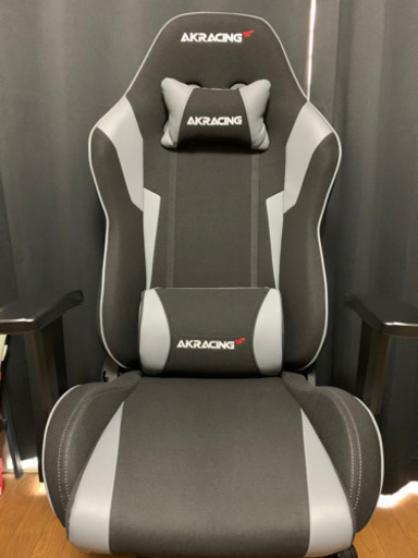 AKRACING ゲーミングチェア WOLF-GREY