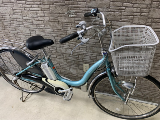東京23区配達無料　新基準　ブリヂストン　アシスタ　6.6Ah リチウム 電動自転車☆中古☆BS26インチ