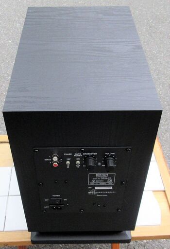 ☆デノン DENON DSW-37 SUBWOOFER アンプ内蔵サブウーファー◆37、17シリーズ共通ウーハー