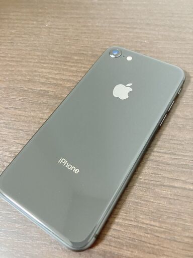 【美品】【人気！】iPhone8 64gb SIMロック解除済み　スペースグレー 