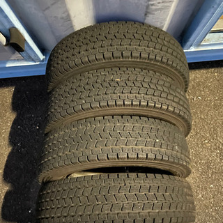 三菱ミニキャブ純正ホイール付き　ヨコハマスタッドレスig91４本セットの画像