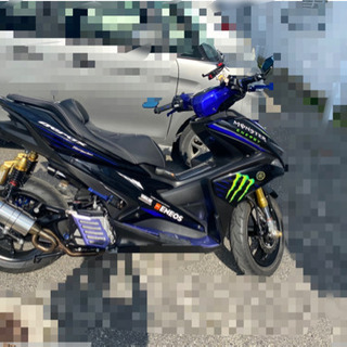 【受付終了】ヤマハ　AEROX155 フルカスタム　低走行極上車の画像