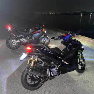 【受付終了】ヤマハ　AEROX155 フルカスタム　低走行極上車の画像