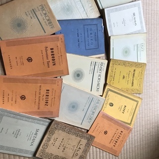 小さいサイズの楽譜の画像