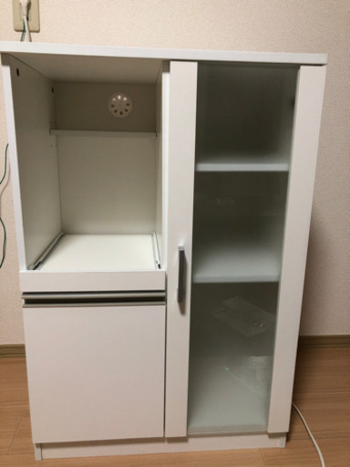 【お取引中】ニトリ⭐︎美品⭐︎レンジ台　食器棚　炊飯器置き