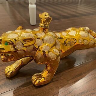 【5000円でお譲りします】テキーラボトル　ジャガーの形をした入れ物