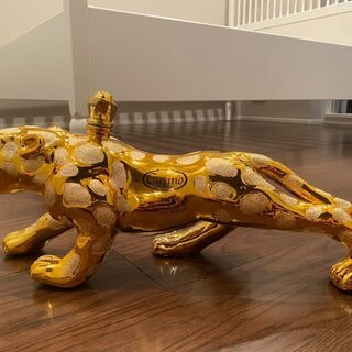 【5000円でお譲りします】テキーラボトル　ジャガーの形をした入れ物の画像