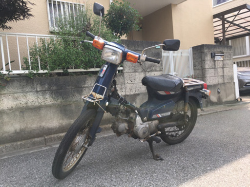 ☆直接引取り限定☆スーパーカブ50 カスタム☆12V車☆4速ミッション☆速度リミッター解除済み☆レーシングプラグ☆