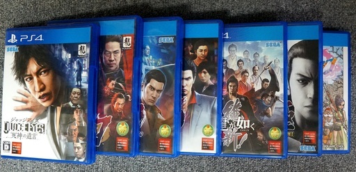 龍が如くシリーズ / ジャッジズアイズ /ドラクエ