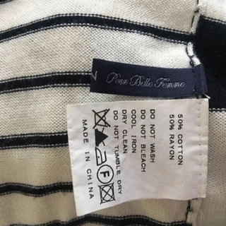 レディース トップス spick &span スピックアンドスパン ボーダーの画像