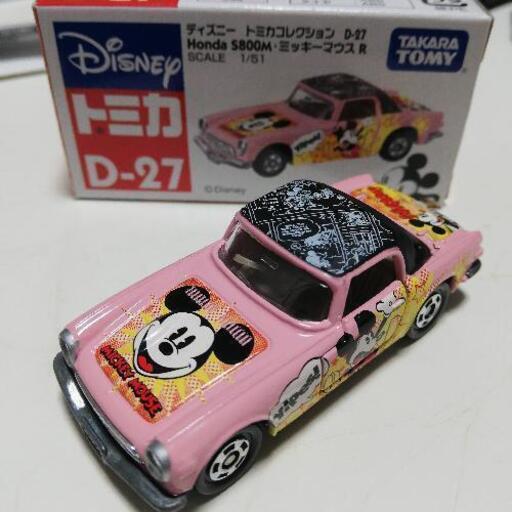 ディズニーミッキーマウスミニカー
