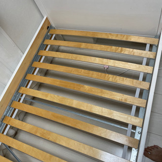 シングルベット木枠　IKEAの画像