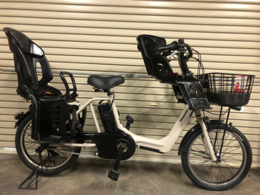 電動自転車☆パナソニック ギュットアニーズ 希少色 新品バッテリー8.9ah ☆
