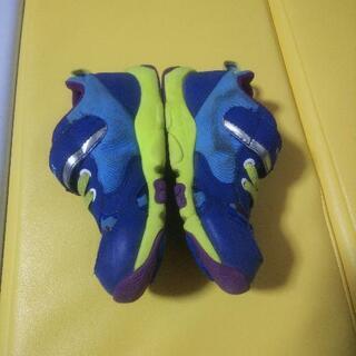 17.5cmEE moon star スニーカー 動物柄 男の子 靴 18cmの画像