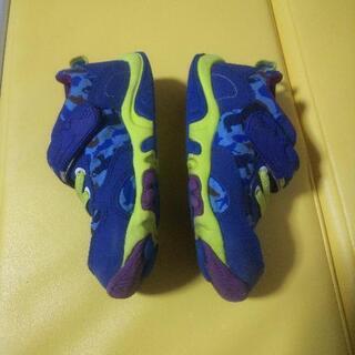 17.5cmEE moon star スニーカー 動物柄 男の子 靴 18cmの画像