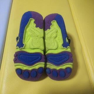 17.5cmEE moon star スニーカー 動物柄 男の子 靴 18cmの画像