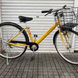 【中古自転車】26インチ変速なし　ベル、鍵新品❗️スペアキーあり...