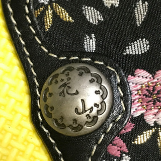 中古 デグナー 花山 京桜 4連キーケース さくら ブラック  KAZANの画像