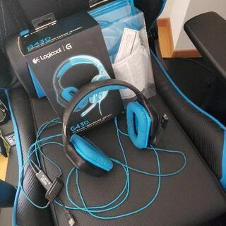 Logicool G430 ゲーミングヘッドホン（傷あり）