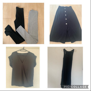 【値下げ】モノトーン5点