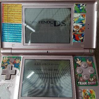 《ジャンク品》Nintend DS Lite  薄いピンクの画像