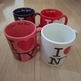 【1カップ400円✨】ニューヨークで購入‼️新品未使用‼️I♡NYマグカップの画像