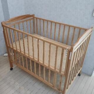 «取引中»ハイタイプベビーベッドの画像