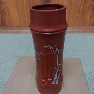 【常滑焼き】花器 花瓶 竹林