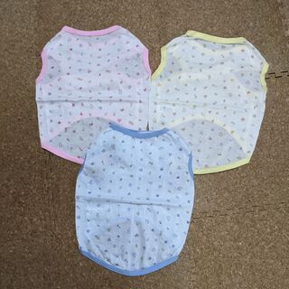 犬の洋服②　フレンチブル・パグ用　Mサイズ　春～夏用　2枚組