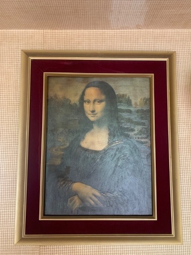 モナ・リザ　モナリザ　絵画　インテリア　おしゃれ　額縁付き　油絵　複製