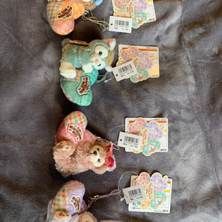 【タグ付美品】ディズニーストラップ4個セット