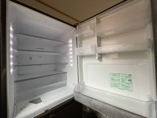 三菱 冷蔵庫 420L ブラウン 中古