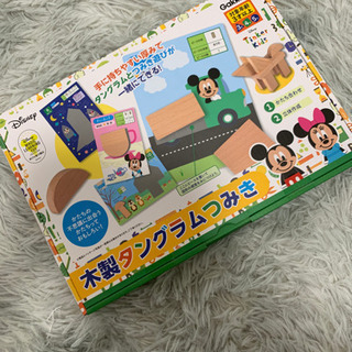 木製　タングラム　ディズニー　新品　学研