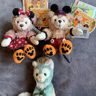 【タグ付美品】ディズニー　ストラップ3個セット