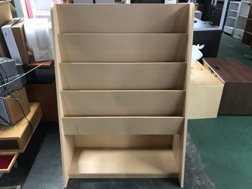 木製　ブックスタンド　本棚　収納　家具