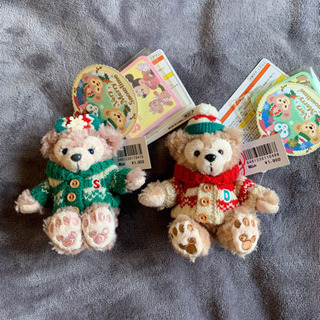 【タグ付美品】ディズニー スノータイム ストラップ2個セット