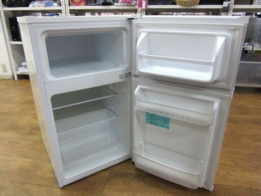冷蔵庫 ハイアール 91L 2015年製 JR-N91J 2ドア Haier ホワイト 100Lクラス  札幌 厚別店