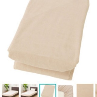 セミダブルボックスシーツ（防水タイプ）の画像