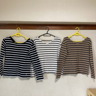 2way 長袖トップス　3枚セット　sサイズ