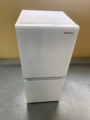 値下げ可！2020年Hisense 2ドア冷蔵庫 134L