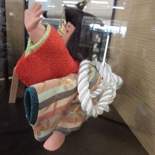 【愛品倶楽部柏店】松崎人形　金太・兜　幸一光作　置物の画像