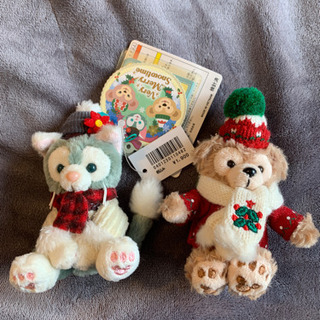【タグ付美品】ディズニー 帽子 ストラップ2個セット