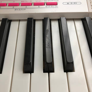 CASIO カシオ 光ナビゲーションキーボードLK-121の画像