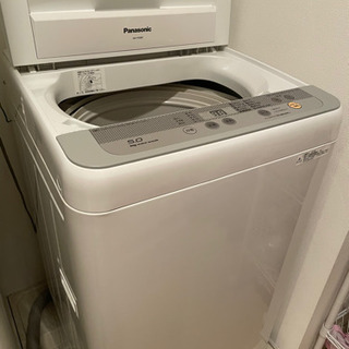 シャープ冷蔵庫・Panasonic洗濯機の画像