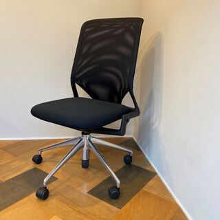 vitra ヴィトラ ワークチェア 黒 椅子 キャスター付き 中古品