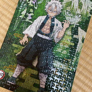 鬼滅の刃　パズル　完成品の画像