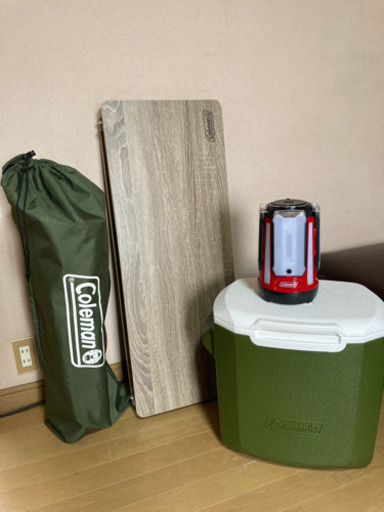 コールマンキャンプ用品4点セット