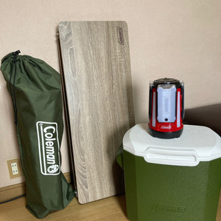コールマンキャンプ用品4点セット